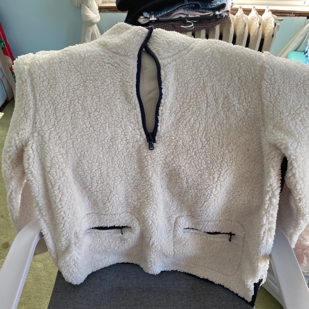 Nautica White Quarter Zip